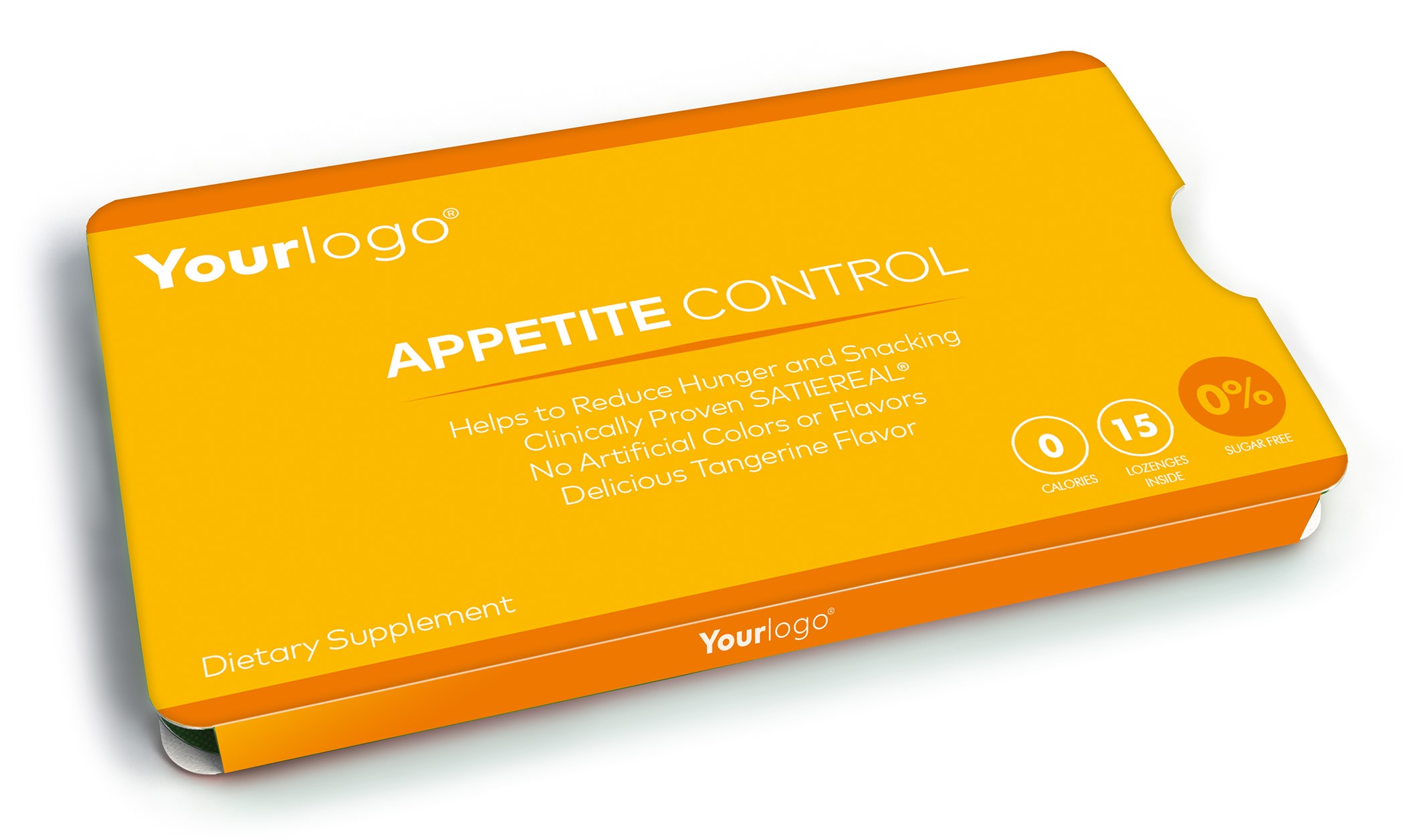 Private Label Appetite and Snacking Control Lozenges Packom